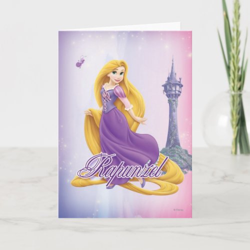 Rapunzel Princess Card