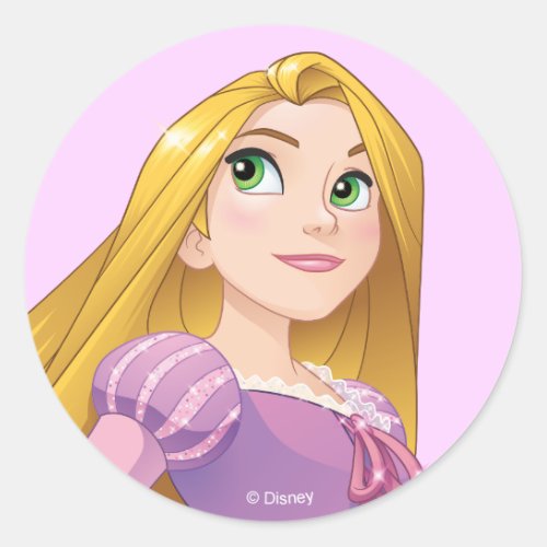 Rapunzel  Princess Power Classic Round Sticker