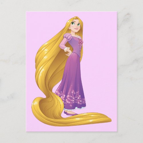 Rapunzel  Princess Power Postcard