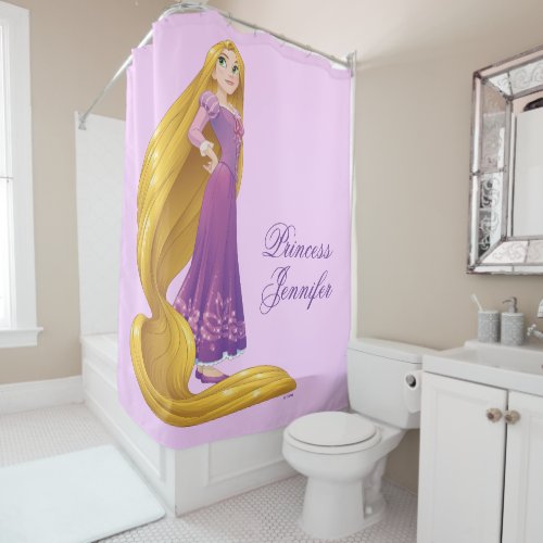 Rapunzel  Princess Power Shower Curtain