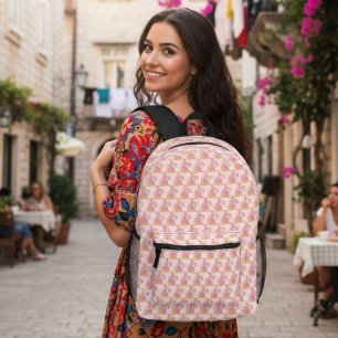 Rapunzel Printed Backpack