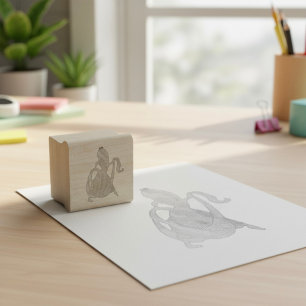 Rapunzel Rubber Stamp