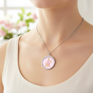 Rapunzel Silver Plated Necklace