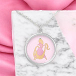 Rapunzel Silver Plated Necklace<br><div class="desc">🖤</div>