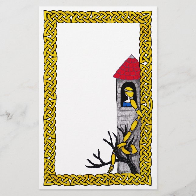 Rapunzel stationery (Front)