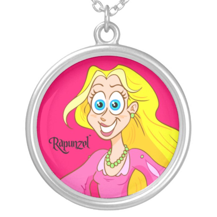 Rapunzel™ sterling silver necklace   pink