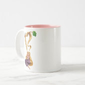Rapunzel Swinging from Branch 2 Two-Tone Coffee Mug (Front Left)