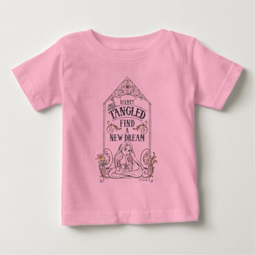 Rapunzel  Tangled _ Find a New Dream Baby T_Shirt