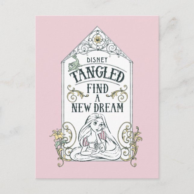 Rapunzel | Tangled - Find a New Dream Postcard (Front)