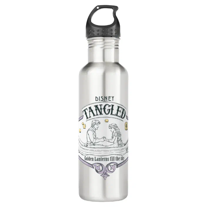Disney Store Water Bottle Tangled Rapunzel New in Package! 