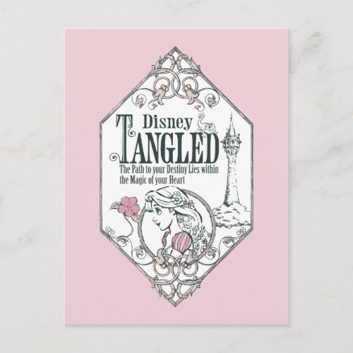 Rapunzel  Tangled _ The Path to Your Destiny Postcard