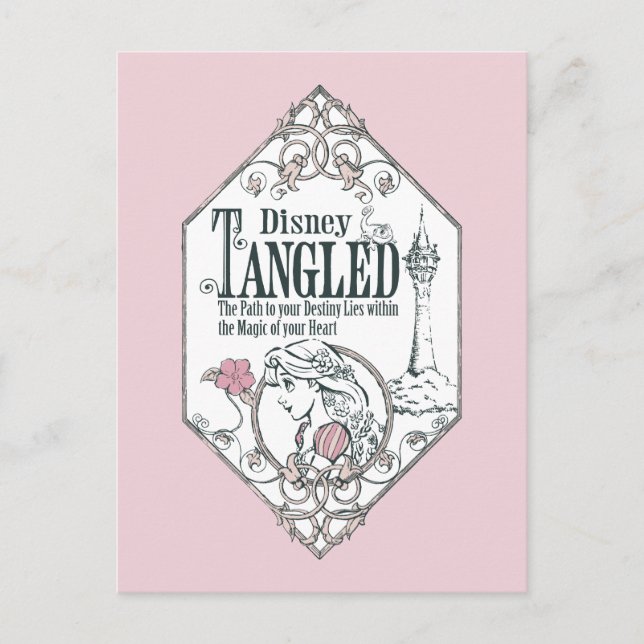 Rapunzel | Tangled - The Path to Your Destiny Postcard (Front)
