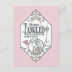 Rapunzel   Tangled - The Path to Your Destiny Postcard