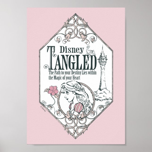 Rapunzel | Tangled - The Path to Your Destiny Poster (Front)
