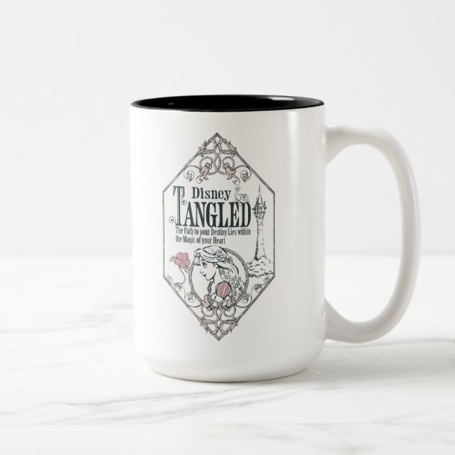 Rapunzel | Tangled - The Path to Your Destiny Two-Tone Coffee Mug (Right)
