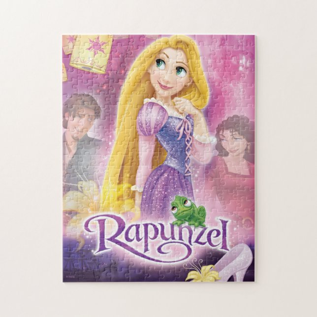 Rapunzel Theatrical Collage Jigsaw Puzzle (Vertical)
