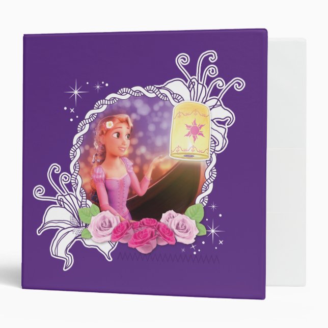 Rapunzel - There's Magic in the World 3 Ring Binder (Front/Inside)