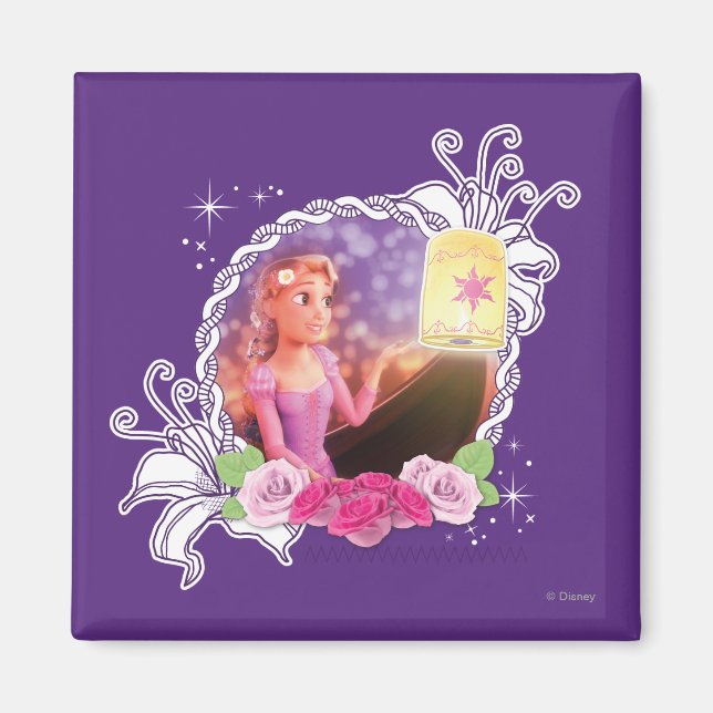 Rapunzel - There's Magic in the World Magnet (Front)