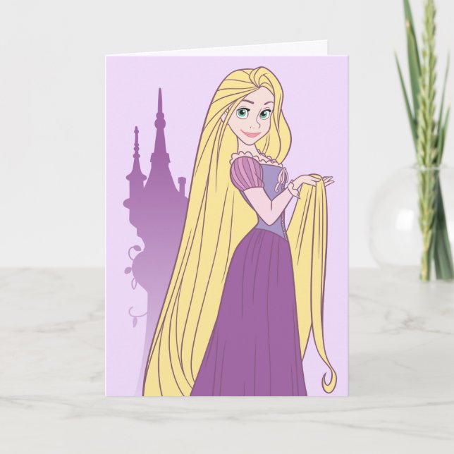Rapunzel & Tower Graphic Card (Front)