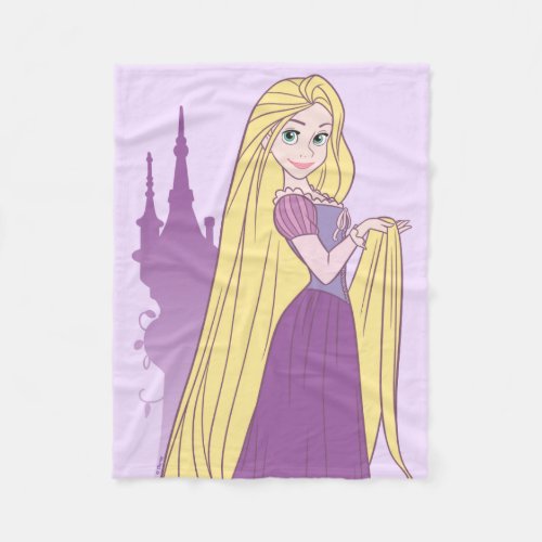 Rapunzel  Tower Graphic Fleece Blanket