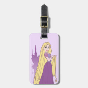 Rapunzel & Tower Graphic Luggage Tag