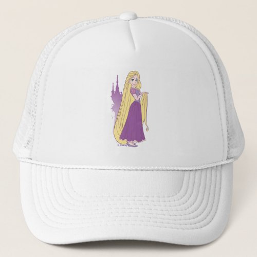 Rapunzel  Tower Graphic Trucker Hat