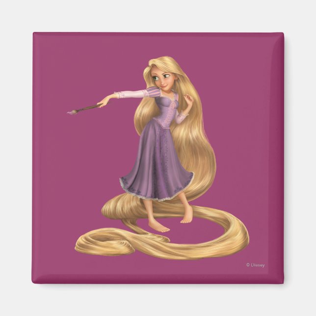 Rapunzel with Paintbrush 2 Magnet (Front)