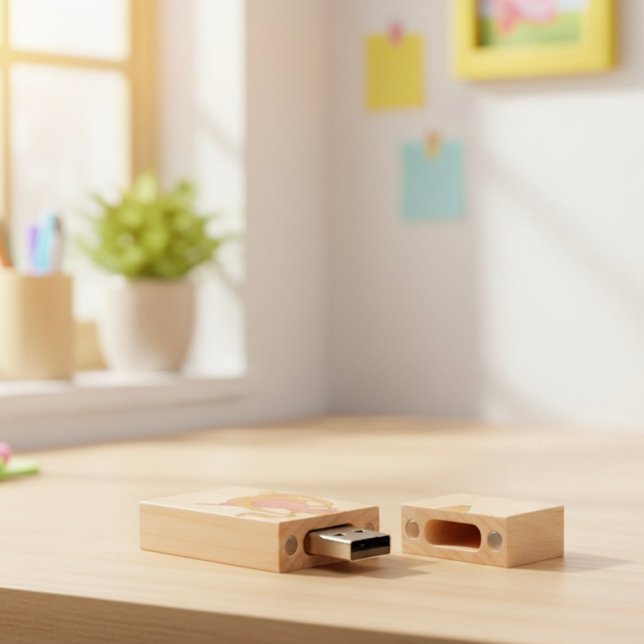 Rapunzel Wood Flash Drive (Creator Uploaded)