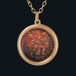 RARE ANCIENT 1818 HANUMAN COIN PENDANT<br><div class="desc">RARE ANCIENT 1818 HANUMAN COIN PENDANT HANUMAN Hinduism,  the monkey god and helper of Rama; god of devotion and courage</div>