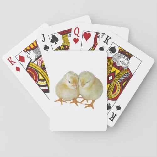 Rare Chicken Breed Basque Hen Euskal Oiloa Chicks Playing Cards