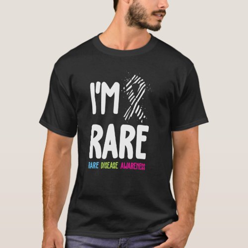 Rare Disease Awareness I'm Rare Disease Warrior Za T-Shirt