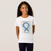Rare Disease Awareness Ribbon Angel Custom Shirt (Front Full)