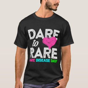 Rare Disease Awareness Shirt - Dare To Rare Diseas