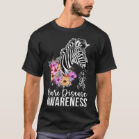 Rare Disease Awareness Zebra Rare Disease Warrior