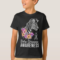 Rare Disease Awareness Zebra Rare Disease Warrior