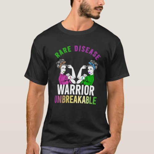 Rare Disease Day 2021 _ Zebra Rare Disease Warrio T_Shirt