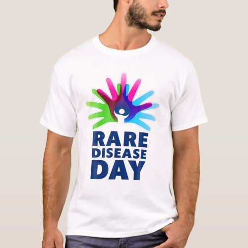 Rare Disease Day 2021 _ Zebra Ribbon Rare Disease T_Shirt