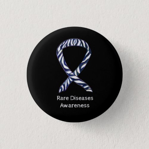 Rare Diseases Awareness Custom Ribbon Pin