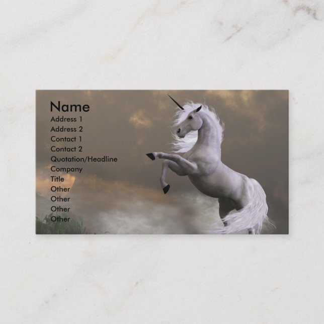 RARE EARTH BUSINESS CARD (Front)