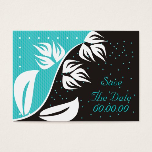 Rare Flower Affordable Save The Date Cards Business Card
