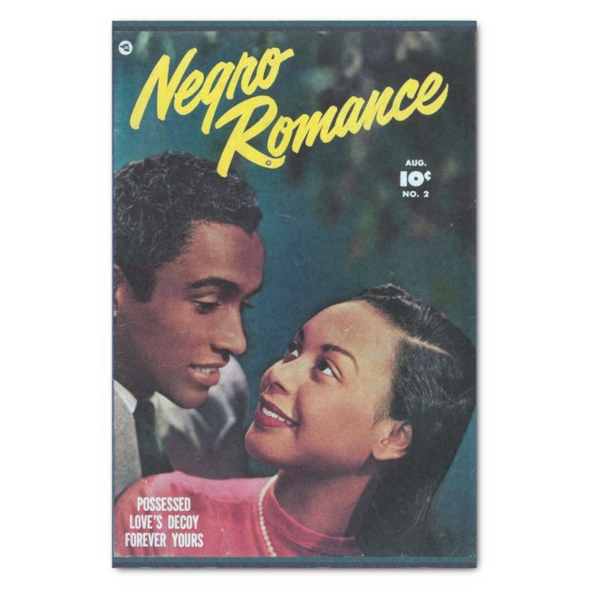 Rare Golden Age Romance Comic Tissue Paper