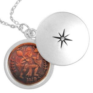 RARE HANUMAN LOCKET YEAR 1818