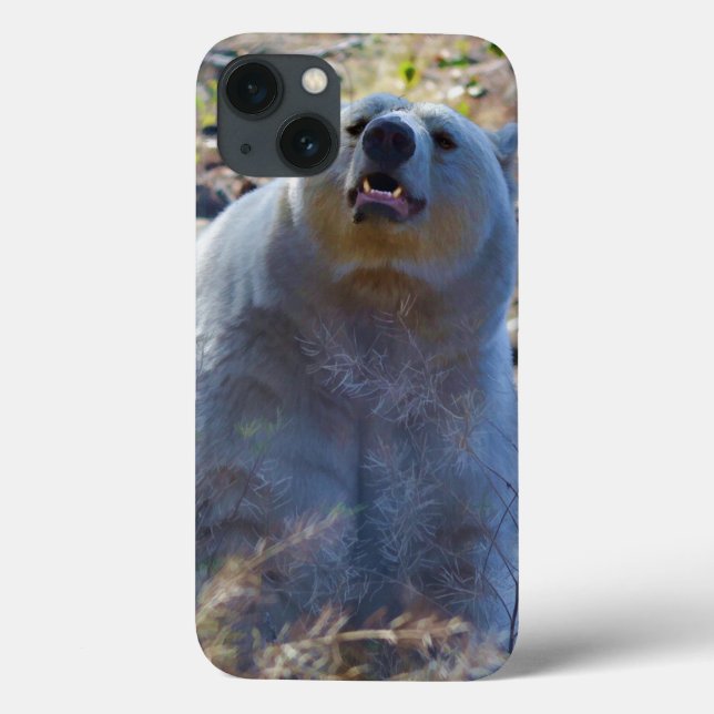 Rare Kermode Bear (Spirit Bear) Wildlife Scene Case-Mate iPhone Case (Back)
