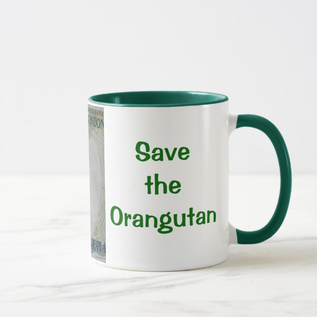 Rare Orangutan Mug (Right)
