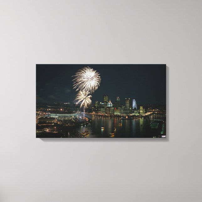 RARE**Pittsburgh Photo  Wall Canvas Print (Front)