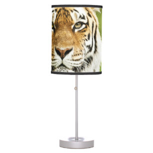 Rare Siberian Tiger: Endangered Resting Table Lamp