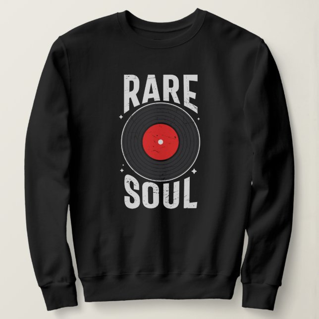 Rare soul vinyl record album sweatshirt (Design Front)
