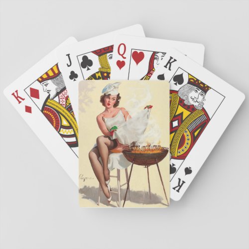 Rare Treat Pin Up Art Poker Cards