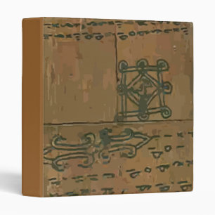 Rare Vintage Batak Bark Avery Binder