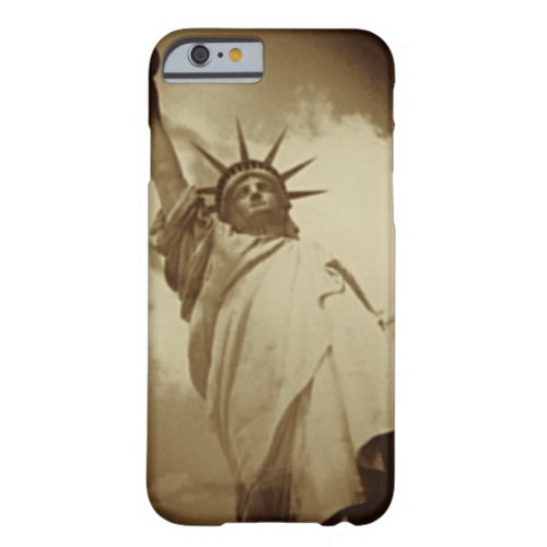 Rare Vintage Statue of Liberty Picture Barely There iPhone 6 Case